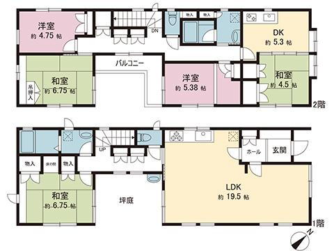 神奈川県横浜市港北区下田町５ 高田駅 中古住宅 物件詳細