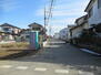 東野５　２４８０万円 南側６ｍ公道<BR>現地（2024年2月）撮影