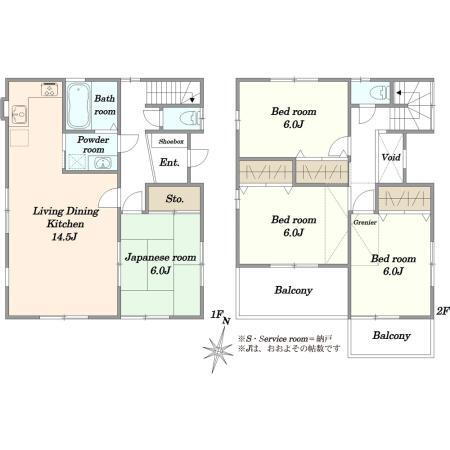 埼玉県草加市新栄１ 新田駅 中古一戸建て・中古住宅