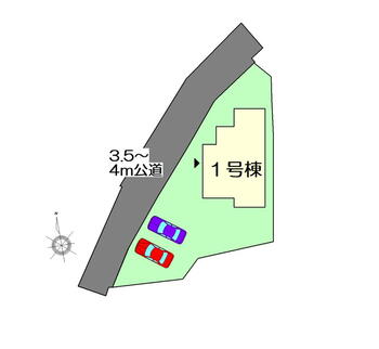 東久方町３（西桐生駅）　２２９０万円 2290万円、4LDK、土地面積227.17m<sup>2</sup>、建物面積107.44m<sup>2</sup> 駐車場は２台可能♪