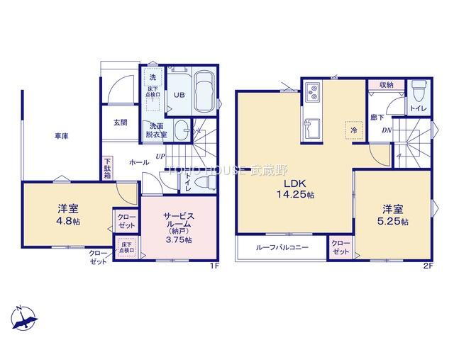 東京都練馬区関町南１ 上石神井駅 新築一戸建て 物件詳細