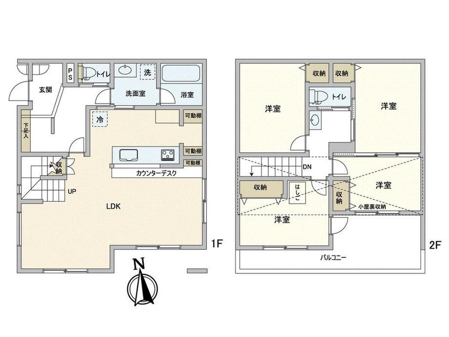 神奈川県高座郡寒川町岡田４ 寒川駅 中古住宅 物件詳細