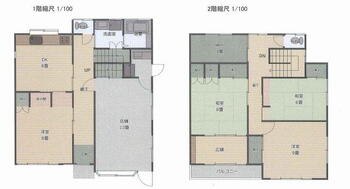 上新田町（新前橋駅）　１４８０万円 1480万円、4DK+S、土地面積195.89m<sup>2</sup>、建物面積151.24m<sup>2</sup> ４SDK＋店舗