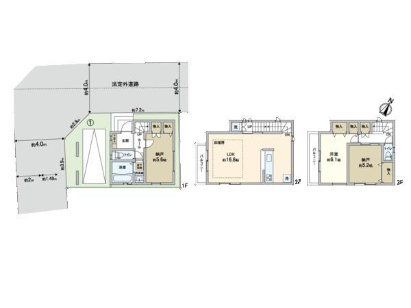 埼玉県さいたま市浦和区領家１ 北浦和駅 新築一戸建て 物件詳細