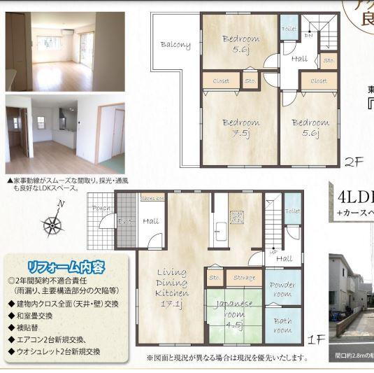 埼玉県春日部市中央３ 八木崎駅 中古住宅 物件詳細