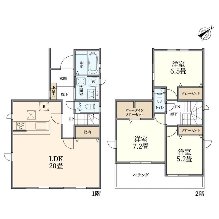 大字大谷口（浦和駅）　４６８０万円 4680万円、3LDK、土地面積103.61m<sup>2</sup>、建物面積96.05m<sup>2</sup> 