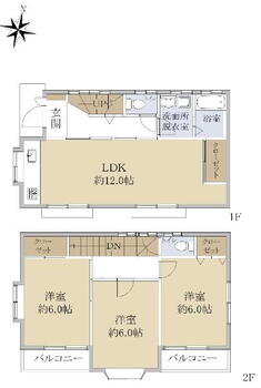 光町３（国立駅）　３６９９万円 3699万円、3LDK、土地面積67.01m<sup>2</sup>、建物面積73.71m<sup>2</sup> 