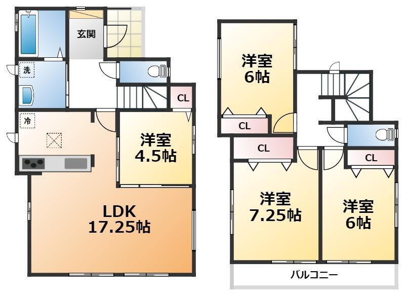 栃木県宇都宮市陽東５ 宇都宮大学陽東キャンパス駅 新築一戸建て 物件詳細