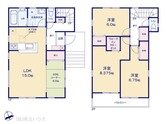 埼玉県越谷市大字大泊 せんげん台駅 新築一戸建て 物件詳細