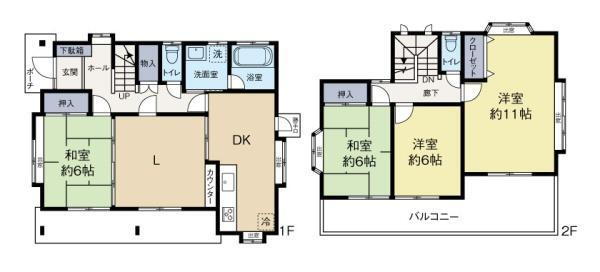 栃木県宇都宮市下川俣町 岡本駅 中古住宅 物件詳細