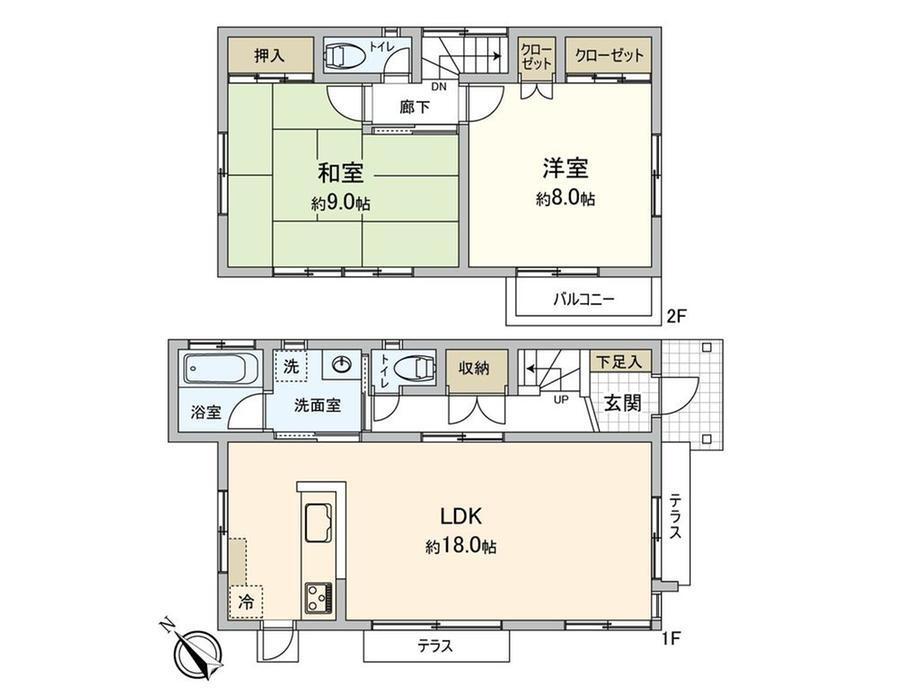 神奈川県藤沢市白旗３ 藤沢本町駅 中古住宅 物件詳細