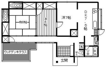 穴山町（穴山駅）　１１５０万円 1150万円、3DK、土地面積1139m<sup>2</sup>、建物面積79.49m<sup>2</sup> 