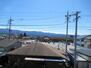 白山町３丁目南（飯田駅）　１２８０万円 現地からの眺望（2024年3月）撮影<BR>南アルプスが眺められます