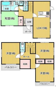 国母８（国母駅）　２４９８万円 2498万円、4LDK、土地面積172.74m<sup>2</sup>、建物面積114m<sup>2</sup> 