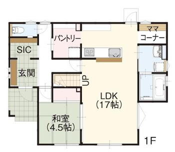 青木島町綱島（長野駅）　３９００万円 3900万円、4LDK、土地面積203.09m<sup>2</sup>、建物面積119.24m<sup>2</sup> ※図面・パースと現況が異なる場合は、現況を優先いたします。