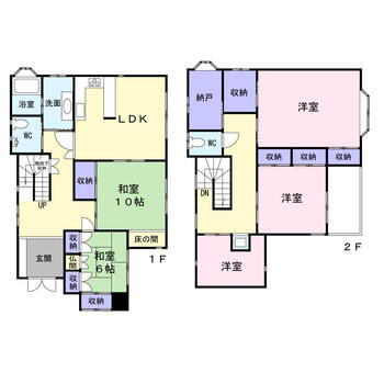 みのり３（赤十字前駅）　２８００万円 2800万円、4LDK+S（納戸）、土地面積208m<sup>2</sup>、建物面積174.66m<sup>2</sup> 