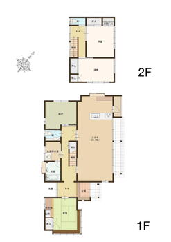 新潟市北区つくし野２丁目　中古住宅（リフォーム済） 1999万円、3LDK+S（納戸）、土地面積267.33m<sup>2</sup>、建物面積132.45m<sup>2</sup> リフォームにより、住み心地と機能性が向上しました。