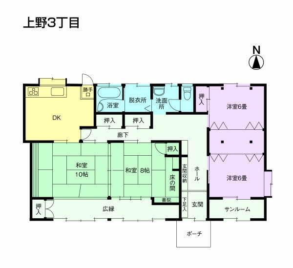 長野県長野市上野３ 三才駅 中古住宅 物件詳細