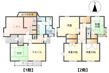 大字高田（長野駅）　２４３０万円 2430万円、6LDK、土地面積233.17m<sup>2</sup>、建物面積144.77m<sup>2</sup> 