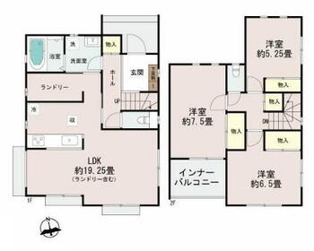 永久町（東富山駅）　２５９０万円 2590万円、3LDK、土地面積145.89m<sup>2</sup>、建物面積93.2m<sup>2</sup> 