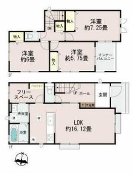 大江干（越中荏原駅）　２６９０万円 2690万円、3LDK、土地面積148.81m<sup>2</sup>、建物面積94.24m<sup>2</sup> 