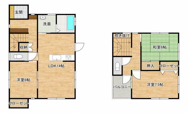 福井県福井市東森田３ 森田駅 中古住宅 物件詳細