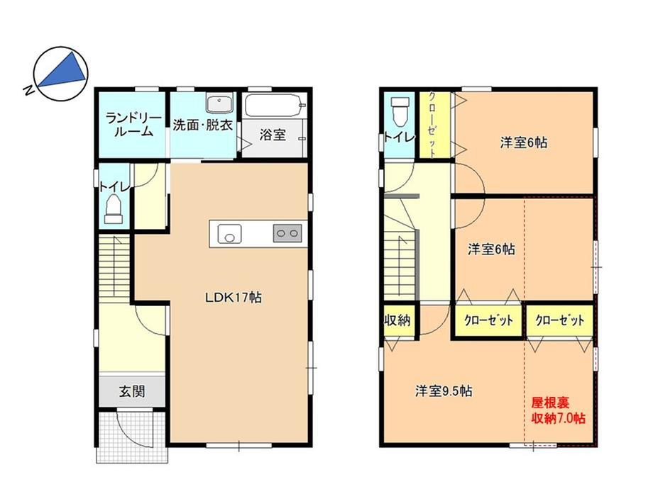 城北町３（新発田駅）　２５９８万円 2598万円、3LDK、土地面積160.63m<sup>2</sup>、建物面積97.7m<sup>2</sup> 