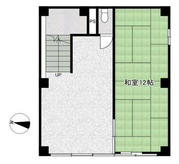 中央２（直江津駅）　３００万円 300万円、3K、土地面積61.17m<sup>2</sup>、建物面積140.4m<sup>2</sup> １階　平面図（概略イメージです。実際とは異なることがあります。現地を優先します。）