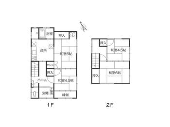 暁町　７８０万円 780万円、4K、土地面積119.55m<sup>2</sup>、建物面積70.78m<sup>2</sup> 