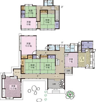 寺泊入軽井　１１５０万円 1150万円、8DK、土地面積1,193.38m<sup>2</sup>、建物面積221.59m<sup>2</sup> 