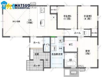亀田中島２（亀田駅）　３１８０万円 3180万円、3LDK、土地面積208.98m<sup>2</sup>、建物面積77.84m<sup>2</sup> 高天井で開放感があり、ゆとりのある3LDK。階段の上り下りが無くバリアフリーな平屋住宅です。