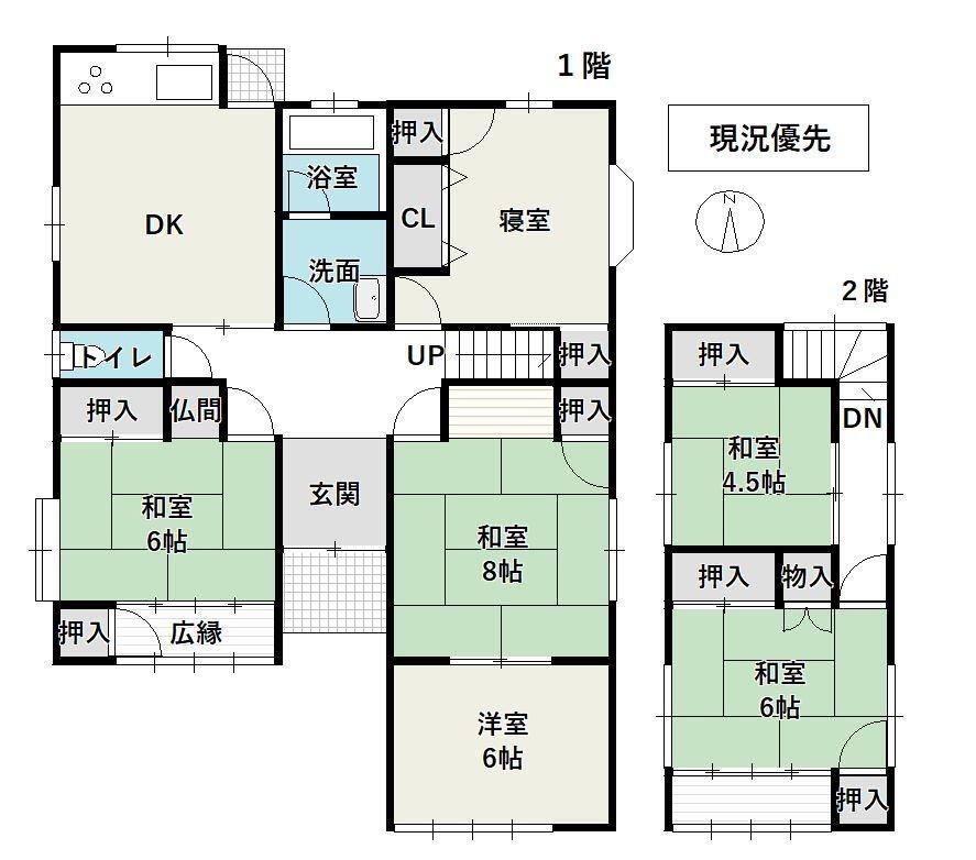 長野県千曲市大字力石 中古住宅 物件詳細