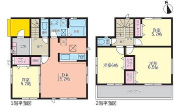 一色町一色東塩浜（吉良吉田駅）　１９８０万円 1980万円、4LDK、土地面積161.48m<sup>2</sup>、建物面積96.05m<sup>2</sup> 