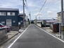 井田町字中屋敷（北岡崎駅）　２７００万円 前面道路とフラットな敷地