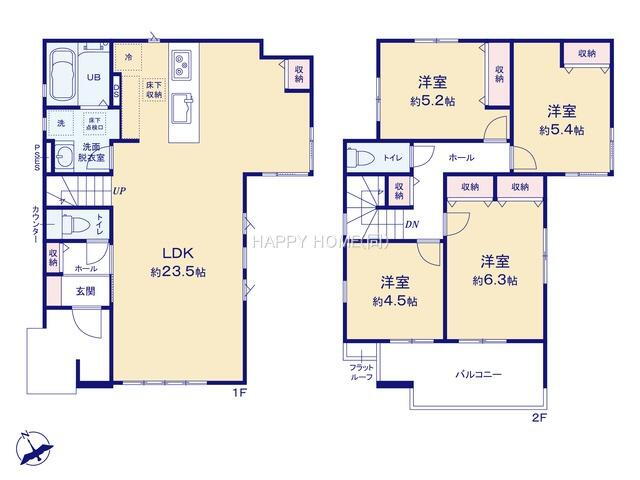 愛知県愛西市北一色町昭和 佐屋駅 新築一戸建て 物件詳細