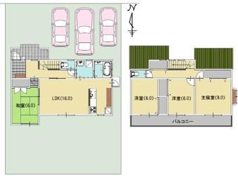 下西郷３（モレラ岐阜駅）　１５８０万円 1580万円、4LDK、土地面積195.51m<sup>2</sup>、建物面積106.83m<sup>2</sup> 