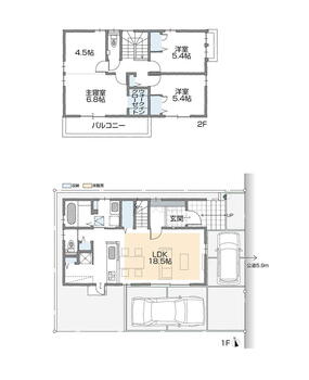 築４年×ウッドフレンズ施工×自然の光と木の調和「緑区浦里の中古戸建」 4080万円、4LDK、土地面積110.85m<sup>2</sup>、建物面積97.16m<sup>2</sup> 