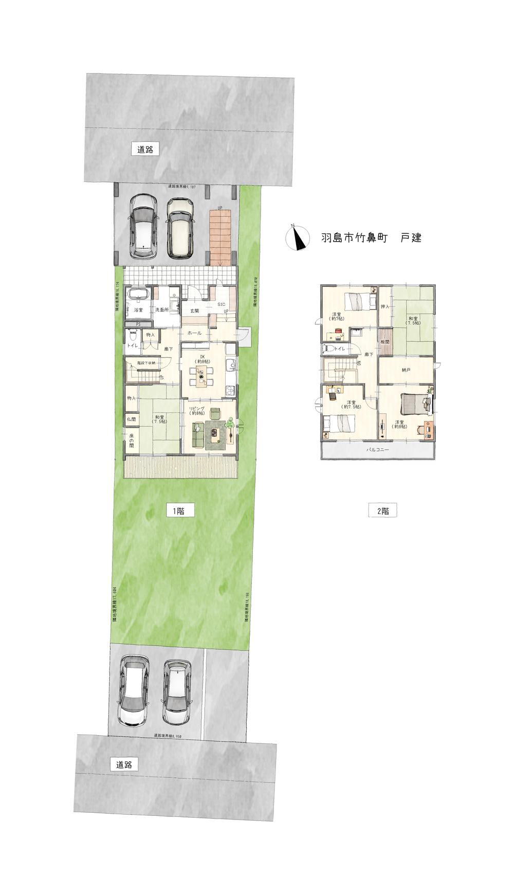 岐阜県羽島市竹鼻町 羽島市役所前駅 中古住宅 物件詳細