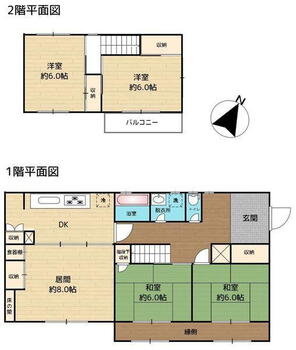 吉良町饗庭小橋（吉良吉田駅）　９５０万円 950万円、4DK、土地面積360.26m<sup>2</sup>、建物面積97.18m<sup>2</sup> 駐車2台可能♪1台は、ガレージ付きです♪ライフライン充実♪