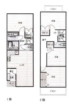 奥町字芝原（奥町駅）　１４９９万円 1499万円、4LDK、土地面積105.17m<sup>2</sup>、建物面積95.64m<sup>2</sup> 