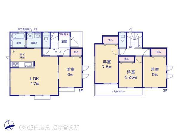 静岡県御殿場市中山 富士岡駅 新築一戸建て 物件詳細