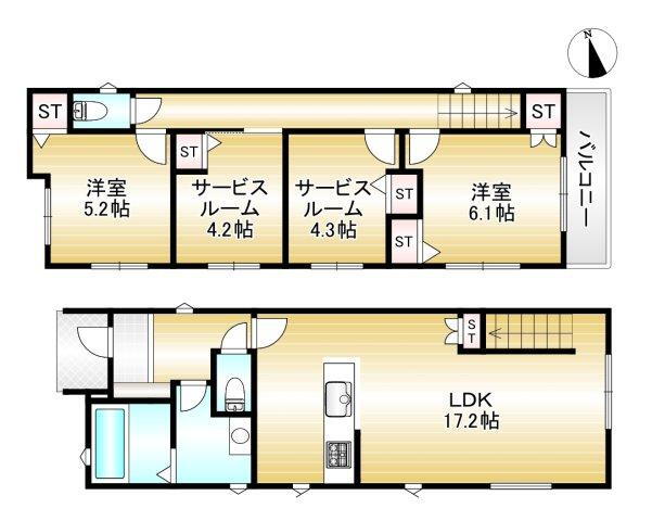 愛知県名古屋市南区弥生町 鶴里駅 新築一戸建て 物件詳細