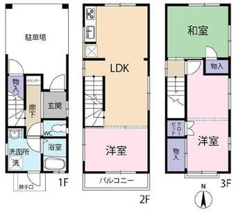 七宝町鯰橋７（蟹江駅）　１５９０万円 1590万円、3LDK、土地面積56.31m<sup>2</sup>、建物面積81.93m<sup>2</sup> 