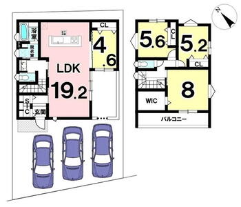 大字西阿倉川（阿倉川駅）　３２９８万円 3298万円、4LDK、土地面積152.55m<sup>2</sup>、建物面積105.89m<sup>2</sup> 