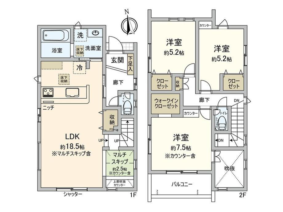 愛知県岡崎市細川町字鳥ケ根 東岡崎駅 新築一戸建て 物件詳細