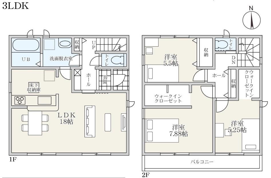 大市場町郷前（岩倉駅）　３０８０万円 3080万円、3LDK、土地面積96.48m<sup>2</sup>、建物面積91.92m<sup>2</sup> 