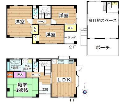 下志段味３（神領駅）　３３９０万円 3390万円、4LDK、土地面積150.32m<sup>2</sup>、建物面積101.84m<sup>2</sup> 