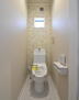 森島南モデルハウス 1階と2階のトイレは同タイプのものを採用しています。