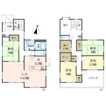 加木屋町２（南加木屋駅）　２９７０万円 2970万円、4LDK+S、土地面積148.73m<sup>2</sup>、建物面積135.19m<sup>2</sup> 