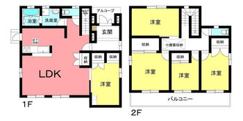 富木島町東長口　２８９８万円 2898万円、5LDK、土地面積162.39m<sup>2</sup>、建物面積117.95m<sup>2</sup> 